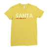 santa i'm a big fun Ladies Fitted T-Shirt