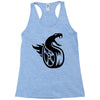 fangs dragon Racerback Tank