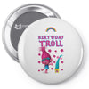 birthday troll Pin-back button