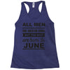 all men are created equal june Racerback Tank