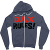dax rules! Zipper Hoodie