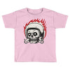 skull biker Toddler T-shirt