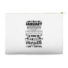 I Am A January Women Accessory Pouches