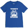 guitar god t shirt personalised guitarists V-Neck Tee