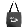 i'm on a boat Tote Bags
