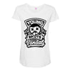 young Maternity Scoop Neck T-shirt