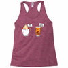 my gut my choice Racerback Tank