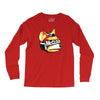 halftone fox (regular) Long Sleeve Shirts