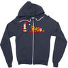 when xmas Zipper Hoodie