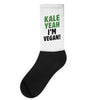 Kale Yeah I'm Vegan! Socks