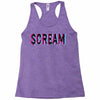 scream 3d Racerback Tank