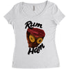 rum ham Women's Triblend Scoop T-shirt