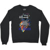 who loves rotweiller Crewneck Sweatshirt