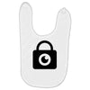 padlock eye Baby Bibs