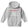 Smartass February Girl Youth Hoodie