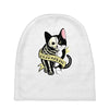 schrodinger cat tattoo Baby Beanies