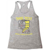 this test was a piece of cake Racerback Tank
