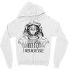 i need more space Zipper Hoodie
