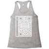 qr composition Racerback Tank
