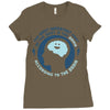 most important part of the body Ladies Fitted T-Shirt