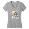 heroes of the space Women's V-Neck T-Shirt
