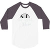 softball mom sequins 3/4 Sleeve Shirt