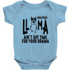 nurse lama Baby Bodysuit