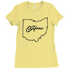 home usa Ladies Fitted T-Shirt