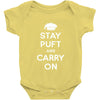 stay puft and carry on Baby Onesie