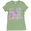 empowered women 4 Ladies Fitted T-Shirt