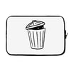 garbage ghost Laptop sleeve