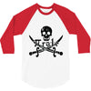 pi rate pirate 3/4 Sleeve Shirt