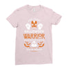 halloween warrior Ladies Fitted T-Shirt