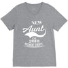 New Aunt 2018 Rokie Dept. V-Neck Tee