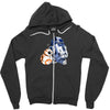 droid hug Zipper Hoodie