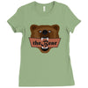 the bear Ladies Fitted T-Shirt