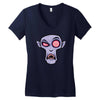 count dracula Women's V-Neck T-Shirt