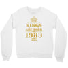kings are born in 1983 Crewneck Sweatshirt