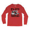 plays with trucks family matching Long Sleeve Shirts
