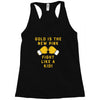 Gold Is The New Pink Fight Like A Kid! Racerback Tank