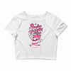 brain freze Crop Top