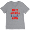 make america kind again V-Neck Tee