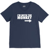 im with monkey V-Neck Tee