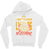 i survived Zipper Hoodie
