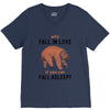 Why Fall In Love If You Can Fall Aslepp V-Neck Tee