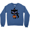 witch cat Crewneck Sweatshirt