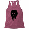 trickle skull Racerback Tank
