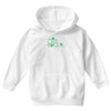 thc pot leaf molecule Youth Hoodie