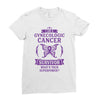 I am a Gynecologic Cancer Survivor - What's Your Superpower? Ladies Fitted T-Shirt