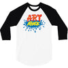 retro tv show unofficial art attack 3/4 Sleeve Shirt